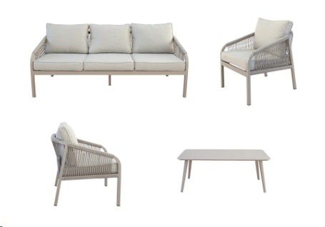 SOFA SET OUTDOOR PANORAMA WHEAT
