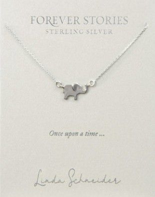 NECKLACE FOREVER STORIES ELEPHANT ON CHAIN