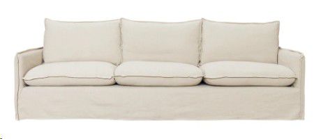 SOFA PAULO NATURAL 4 SEATER
