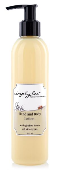 HAND & BODY LOTION SB FYNBOS & HONEY 250ML PLASTIC