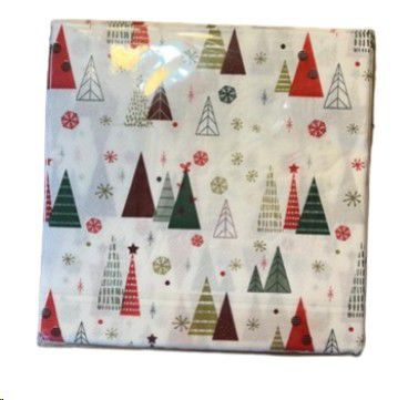 SERVIETTE CHRISTMAS TREES 20'S
