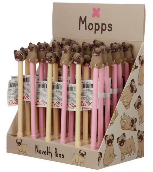 PEN MOPPS PUG TOPPER EACH