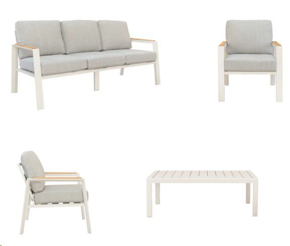 SOFA OUTDOOR SET HELIOS NATURA
