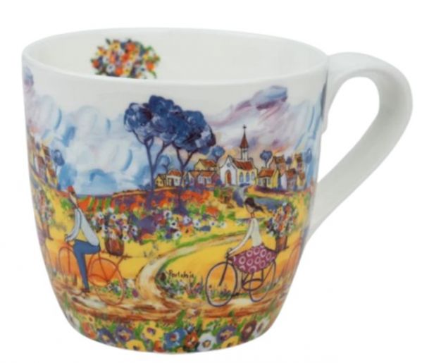 MUG FLOWERS FOR AUNT JULIETA