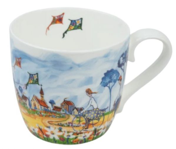 MUG KITE FLYERS & CYCLISTS