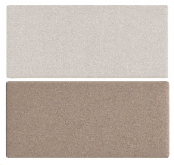 REVERSABLE SLIPCOVER OAT/MAC HEADBOARD QUEEN