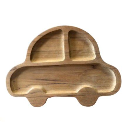 KIDS WOODEN PLATE CAR 28X19