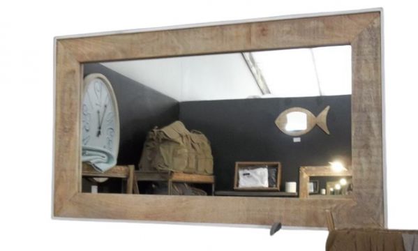 MIRROR WOODEN 71X4X121