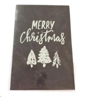GIFT CARD CHRISTAMS CHALKY ENVELOPE TREES