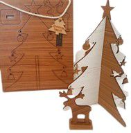 XMAS TREE WHITE/OAK KIT