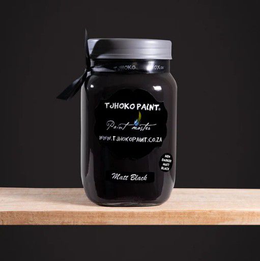 TJHOKO PAINT MATT BLACK 1L