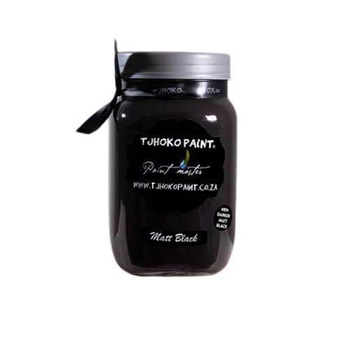 TJHOKO PAINT MATT BLACK 1L