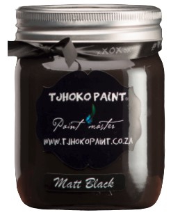 TJHOKO PAINT MATT BLACK 500ML