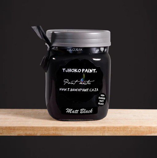 TJHOKO PAINT MATT BLACK 500ML