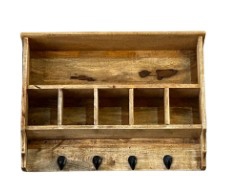 ORGANISER WALL MANGO SHELF 60x13x44