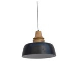 LIGHT PENDANT METAL BLACK 40x40x35