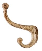 HOOK DOUBLE SMALL RUST