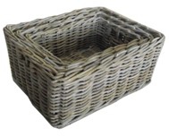 BASKET PAGO GREY LARGE 56X45X26