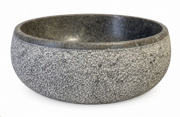 LOTUS ROUGH MARBLE BASIN GREY 40DIAx15