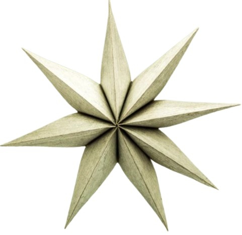 STAR PAPER SILVER LARGE