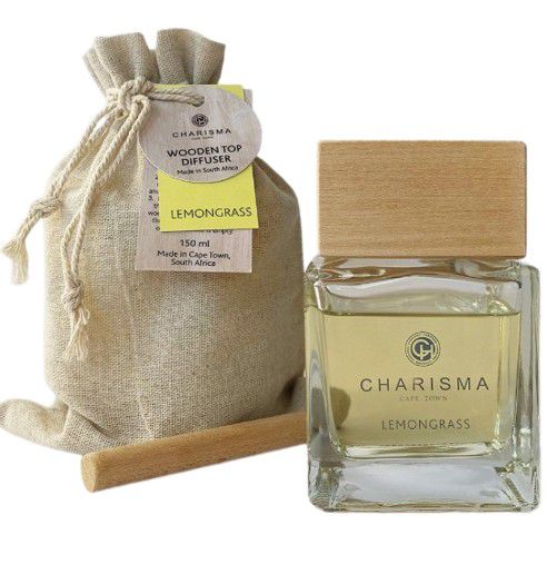 DIFFUSER C WOODEN TOP LEMONGRASS