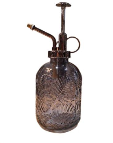 MISTER PLANT BOTTLE MONSTERA LEAVES GREY