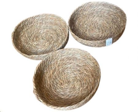 BASKET SEAGRASS ROWAN L 6x35CM