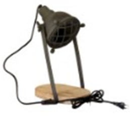 LAMP TABLE GREY TEXTURE