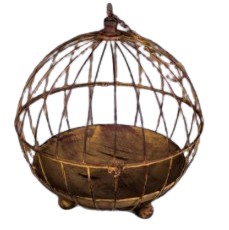 BIRD CAGE RUST SMALL