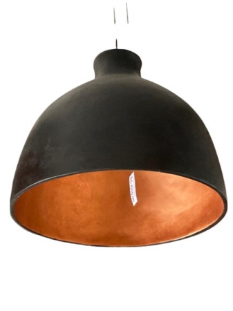 LIGHT FC CLOCK BLACK/COPPER 63x63x55