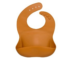 BIB SILICONE MUSTARD