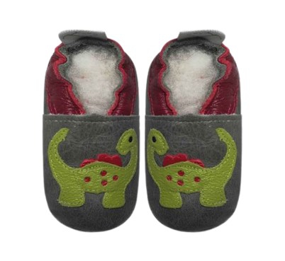 SHOE BABY DINO MID GREY 1-5