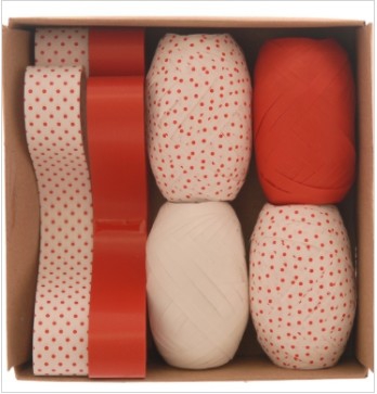 RIBBON BOX SET RED