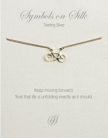 NECKLACE BICYCLE ON CHAIN