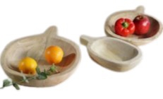 WOODEN FRUIT TRAY 42X5X31