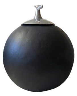 BURNER OIL BALL BLACK S 20x20