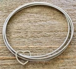 BRACELET TRIO HEART OF LOVE SILVER