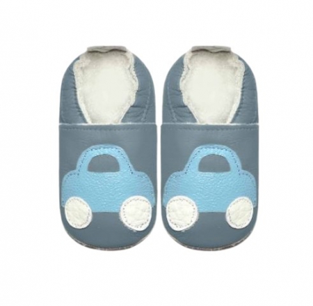 SHOE BABY DENIM CAR