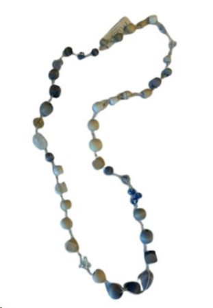 NECKLACE M BETTY BOO LONG LAVENDER BLUE