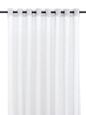 CURTAIN H AUTHOR UNLINED WHITE 2.65X2.5