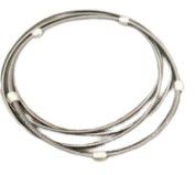 BRACELET ENHANCER PLATINUM/SILVER