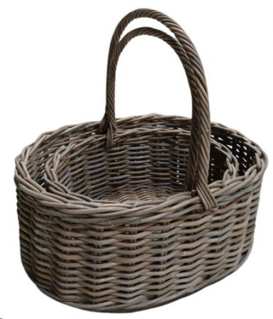 BASKET NADO GREY SMALL 45X38X49/20