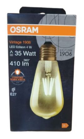BULB OSRAM 4W VINTAGE LED 146 X 64MM