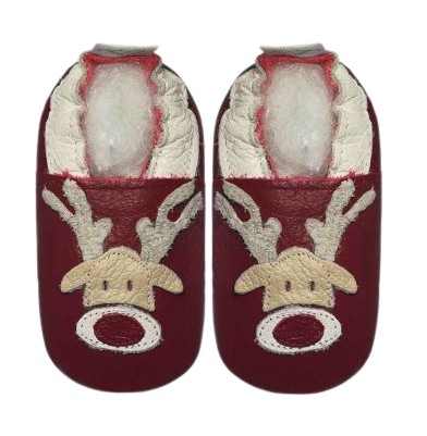 SHOE BABY RUDOLPH RED 2-5