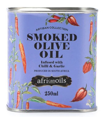 OIL OLIVE SMOKED CHILLI & GARLIC 250ML