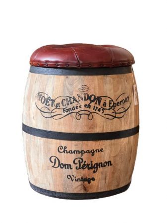 BARREL WINE MOET 44cm DIA x 55cm H