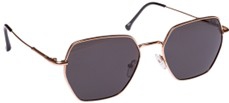 SUNGLASSES ANGUS LENSE AND ROSE GOLD FRAME