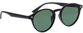 SUNGLASSES ANNALIE MATT BLACK GREEN LENSE