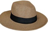HAT DURBAN TAN/BLACK 57 CM