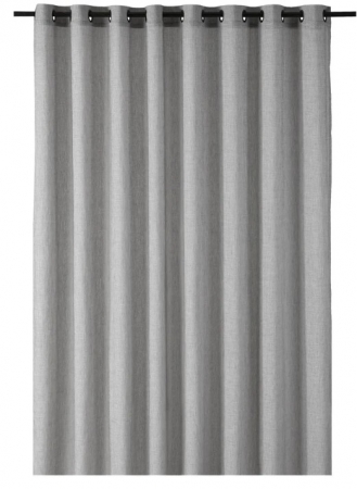 CURTAIN RM TABI LINEN UNLINED CHIME